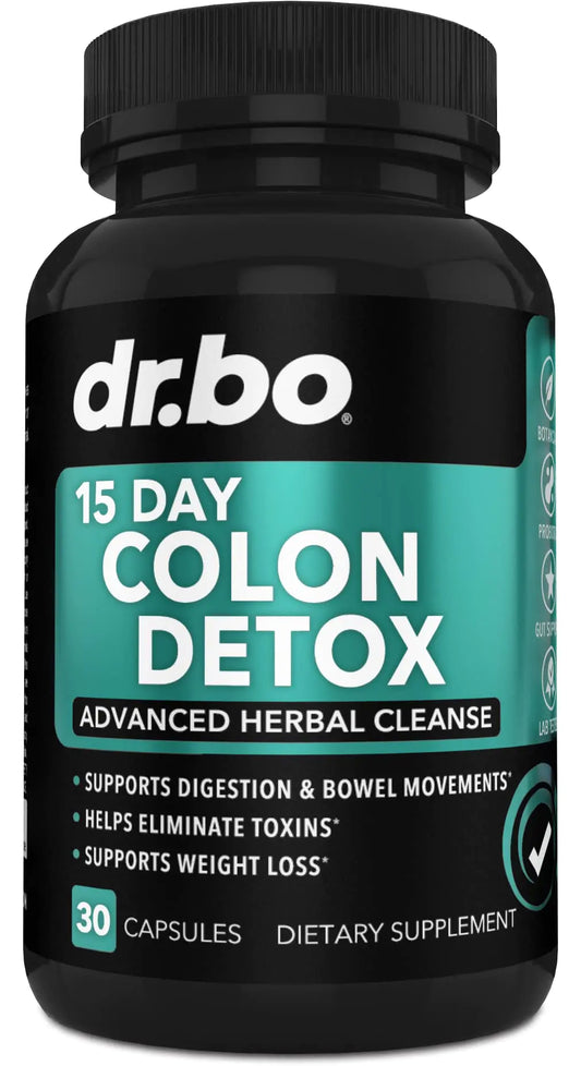 Colon Cleanser Detox for Weight Flush - 15 Day Intestinal Cleanse Pills & Probiotic - Fast Natural Laxative for Constipation Relief - Bowel Movement Supplements for Stomach Bloating Gut Loss Support
